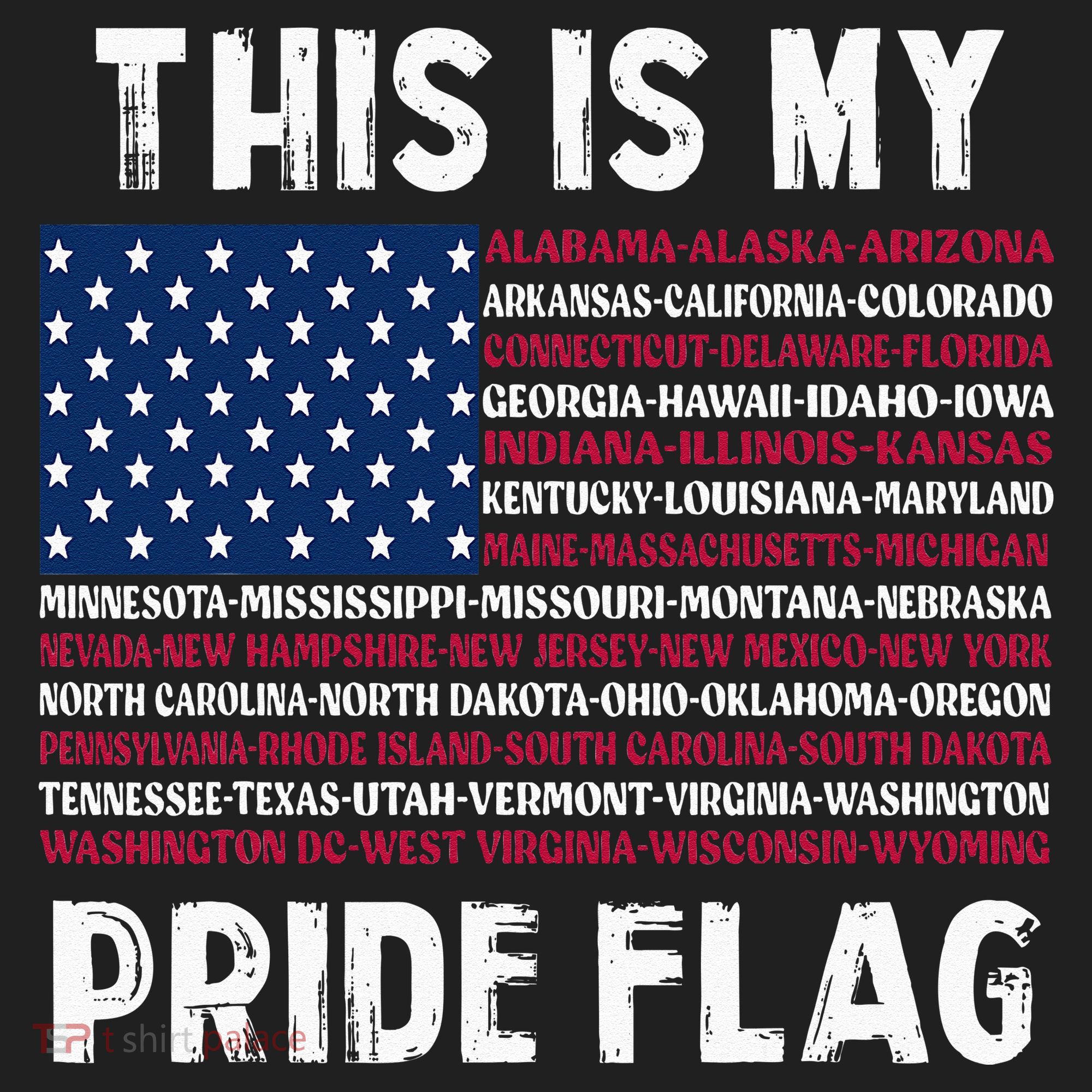 This Is My Pride Flag USA US Flag Patriotic Tumbler