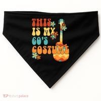 This Is My 60's Costume 60s Party Outfit Groovy Hippie Style USA-Made Doggie Bandana thumb 0