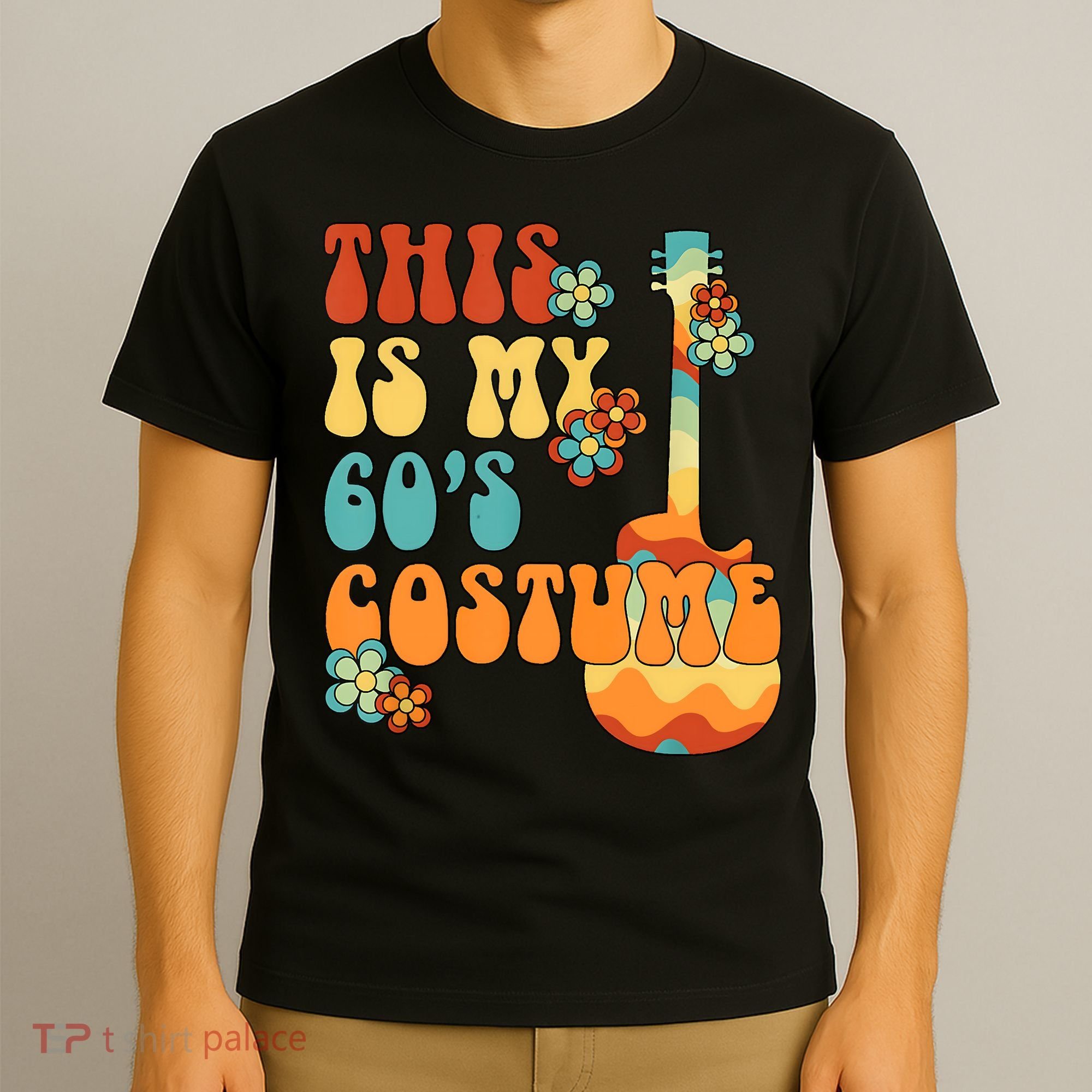 This Is My 60's Costume 60s Party Outfit Groovy Hippie Style T-Shirt