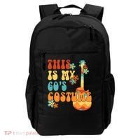 This Is My 60's Costume 60s Party Outfit Groovy Hippie Style Backpack thumb 0