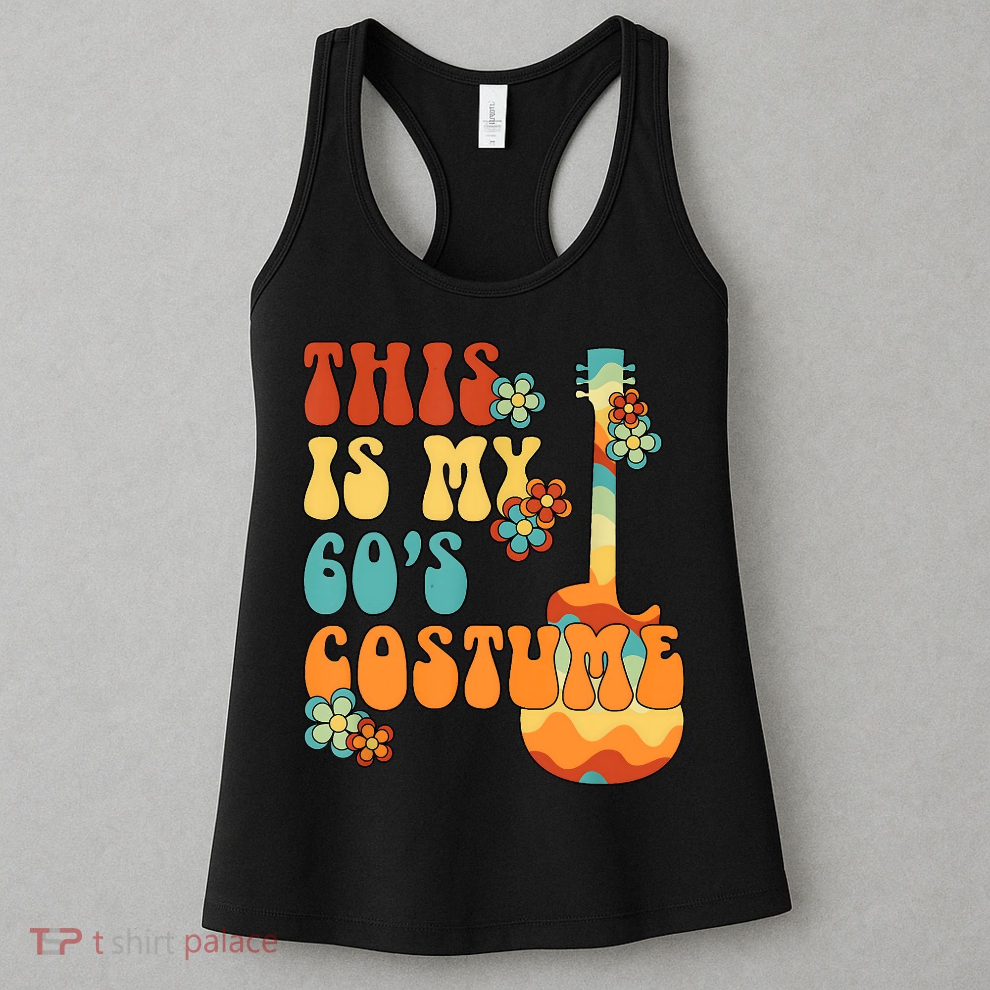 This Is My 60's Costume 60s Party Outfit Groovy Hippie Style Women's Tank Top