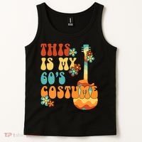 This Is My 60's Costume 60s Party Outfit Groovy Hippie Style Tank Top thumb 2