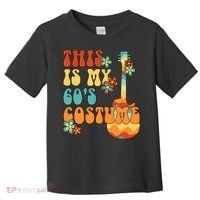 This Is My 60's Costume 60s Party Outfit Groovy Hippie Style Toddler T-Shirt thumb 0