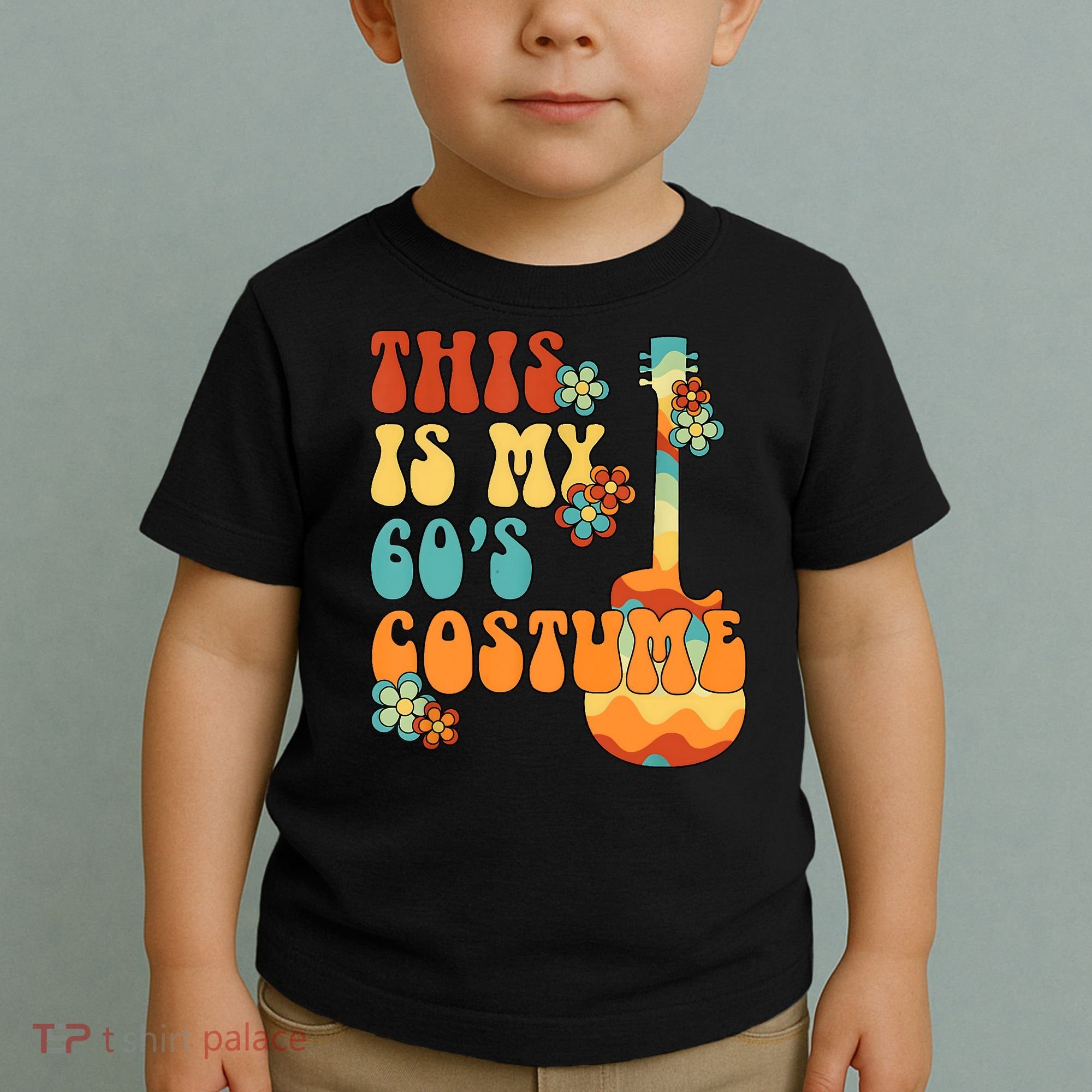 This Is My 60's Costume 60s Party Outfit Groovy Hippie Style Toddler T-Shirt