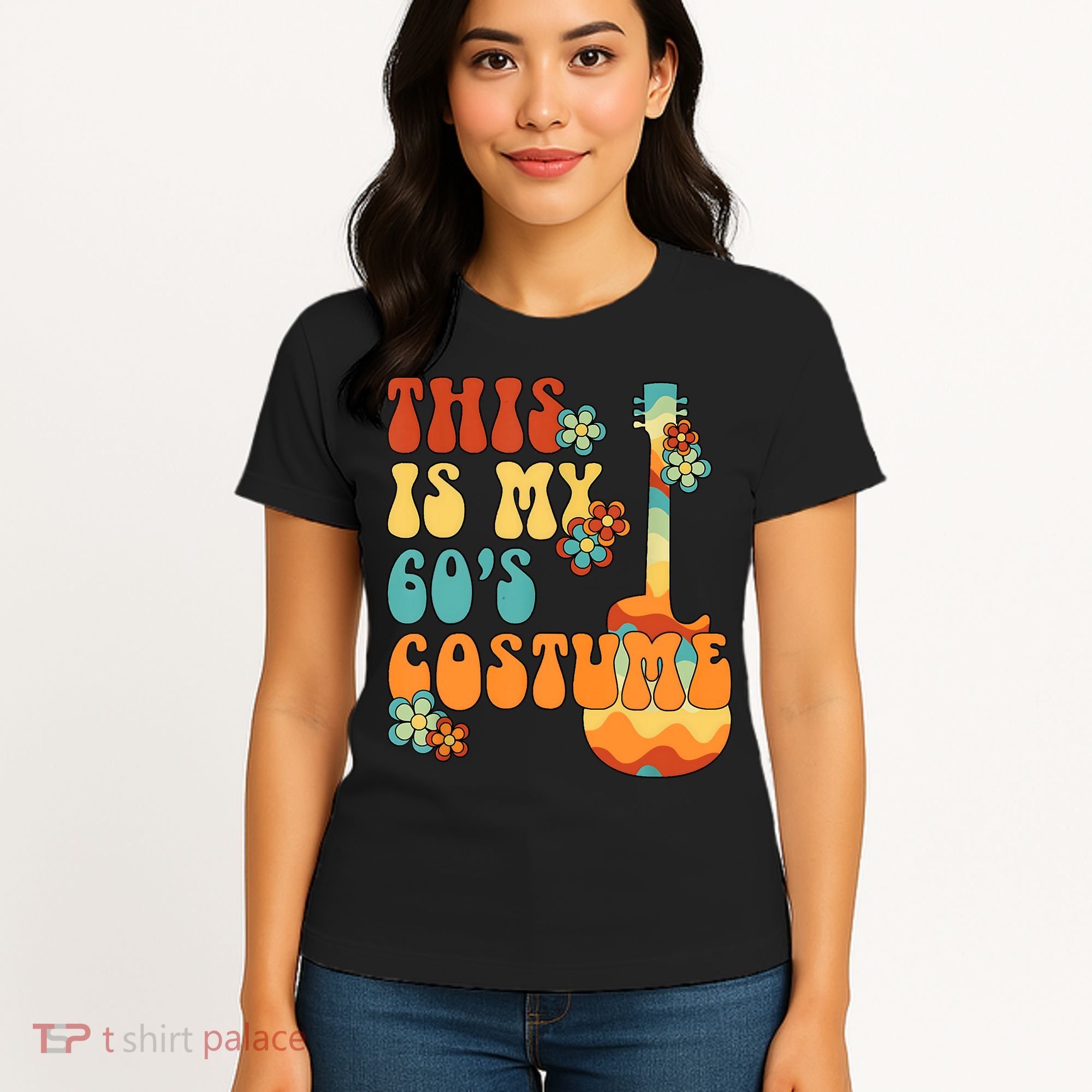 This Is My 60's Costume 60s Party Outfit Groovy Hippie Style Women's T-Shirt