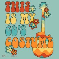 This Is My 60's Costume 60s Party Outfit Groovy Hippie Style Women's Sweatshirt thumb 2