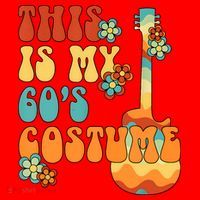 This Is My 60's Costume 60s Party Outfit Groovy Hippie Style Santa Hat thumb 1
