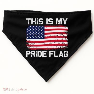 This Is My Pride Flag USA-Made Doggie Bandana