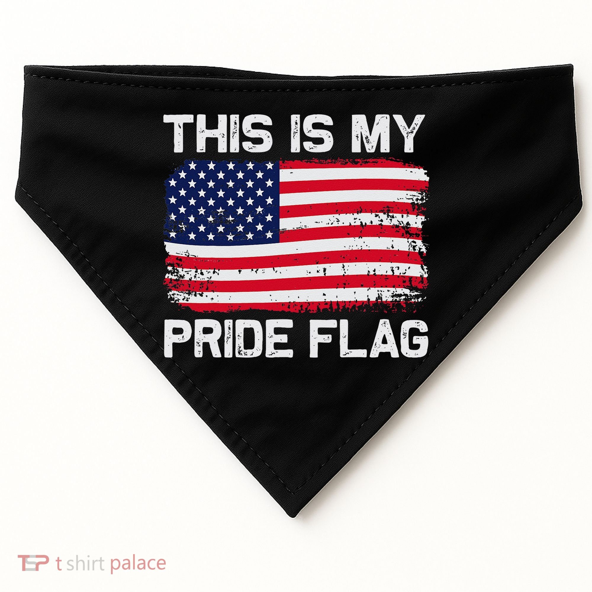 This Is My Pride Flag USA-Made Doggie Bandana