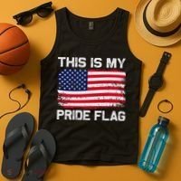 This Is My Pride Flag Tank Top thumb 4