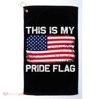 This Is My Pride Flag Golf Towel thumb 0