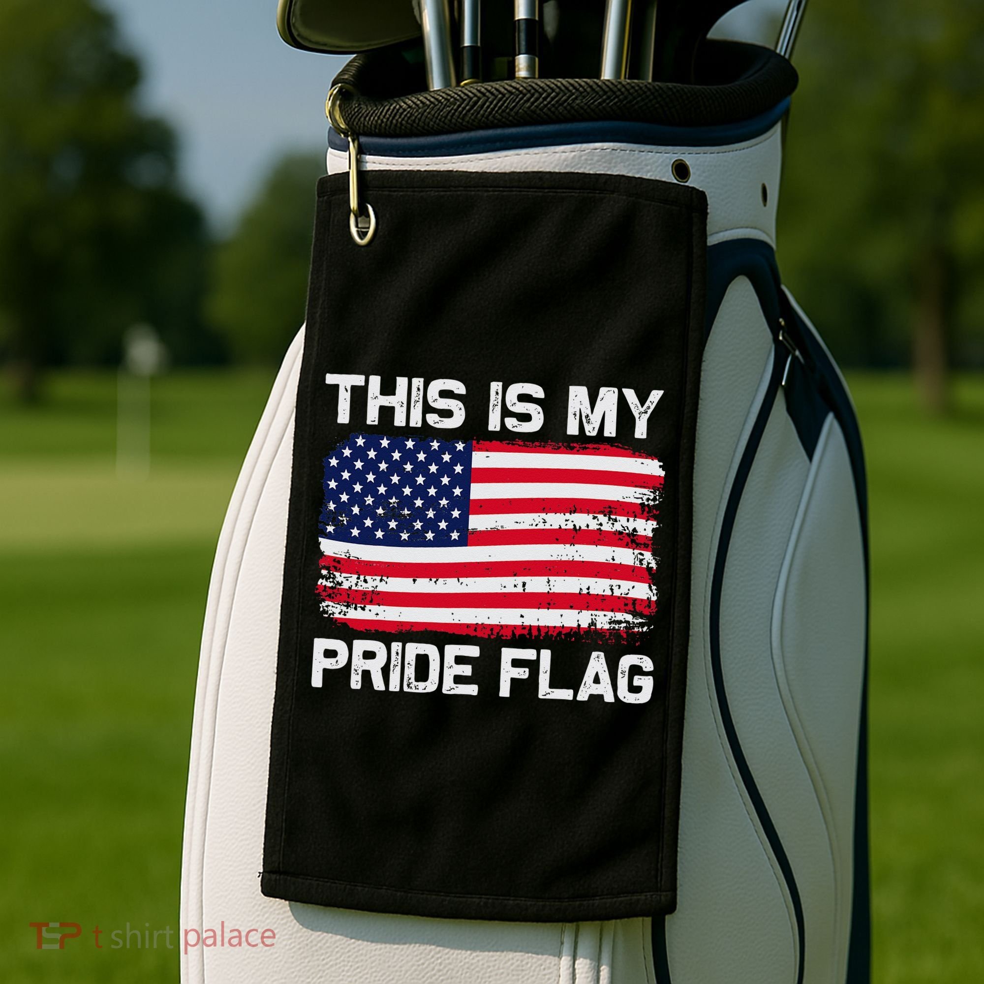 This Is My Pride Flag Golf Towel
