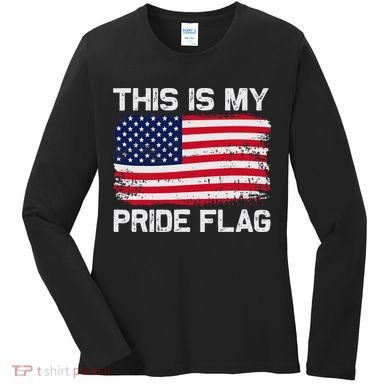 This Is My Pride Flag Women's Long Sleeve Shirt