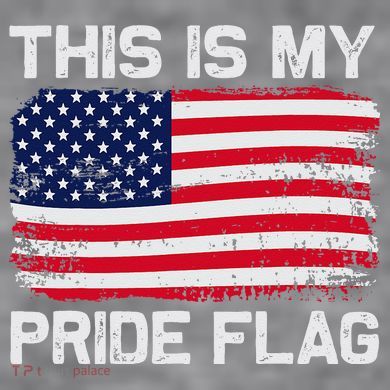 This Is My Pride Flag Women's Racerback Cropped Tank