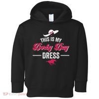 This Is My Derby Day Dress Funny Racing Horse Toddler Hoodie thumb 0