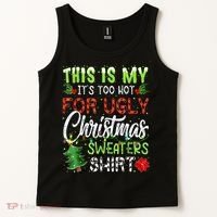 This Is My It's Too Hot For Ugly Christmas Sweaters Tank Top thumb 2