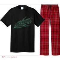 This Is My Crop Top Funny Farmer Farming Corn Lover Pajama Set thumb 0