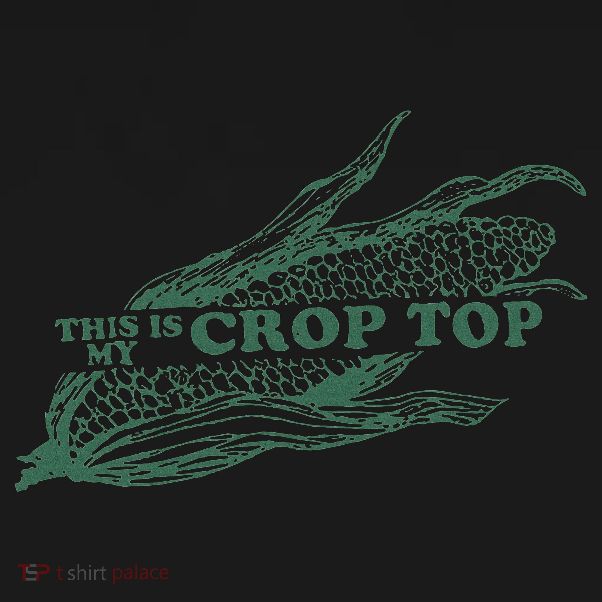 This Is My Crop Top Funny Farmer Farming Corn Lover Mousepad