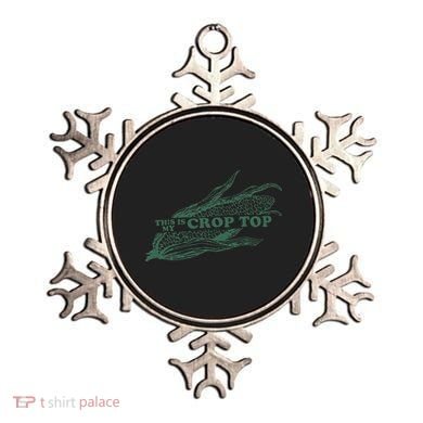 This Is My Crop Top Funny Farmer Farming Corn Lover Ornament