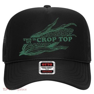 This Is My Crop Top Funny Farmer Farming Corn Lover Hat