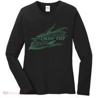 This Is My Crop Top Funny Farmer Farming Corn Lover Women's Long Sleeve Shirt thumb 0