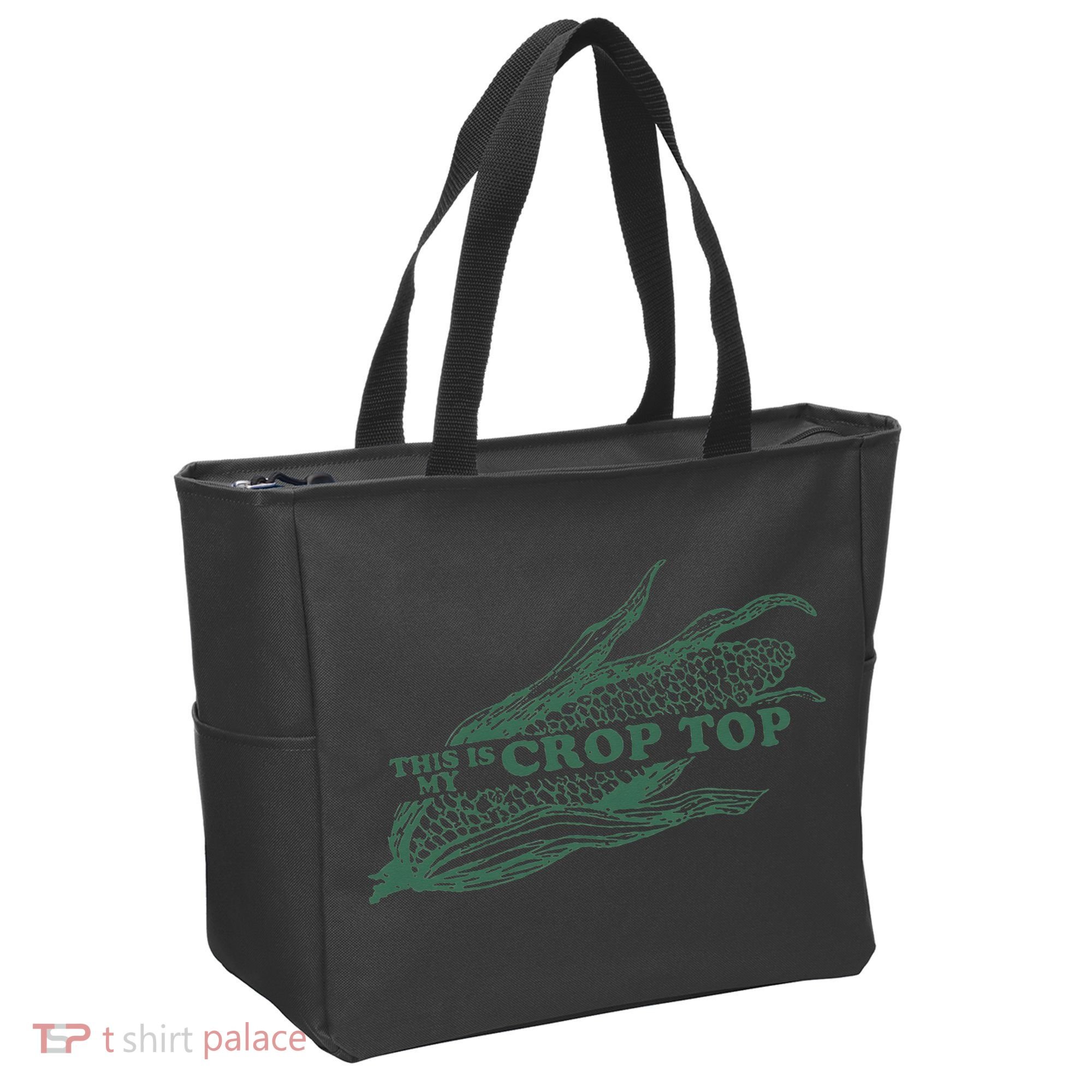 This Is My Crop Top Funny Farmer Farming Corn Lover Tote Bag