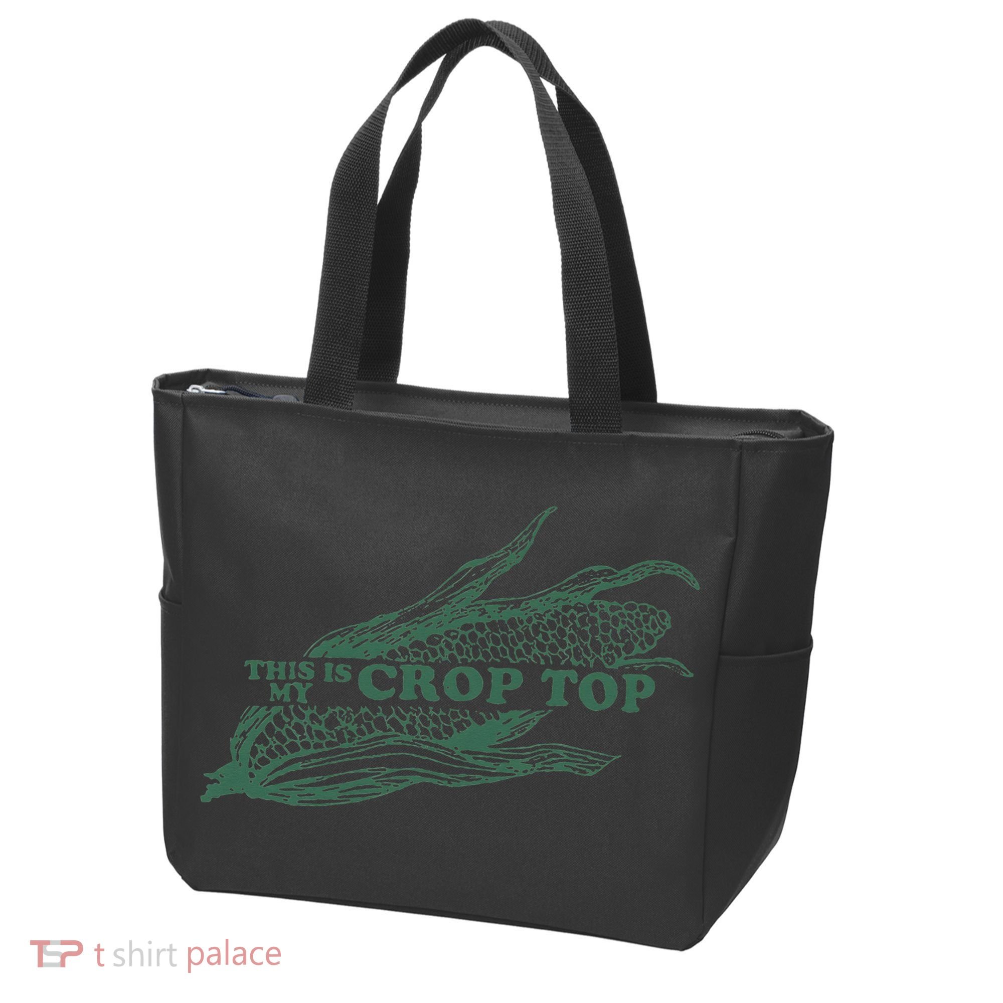 This Is My Crop Top Funny Farmer Farming Corn Lover Tote Bag
