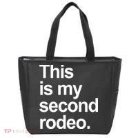 This Is My Second Rodeo Tote Bag thumb 0