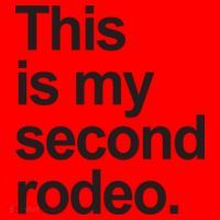 This Is My Second Rodeo Santa Hat thumb 1