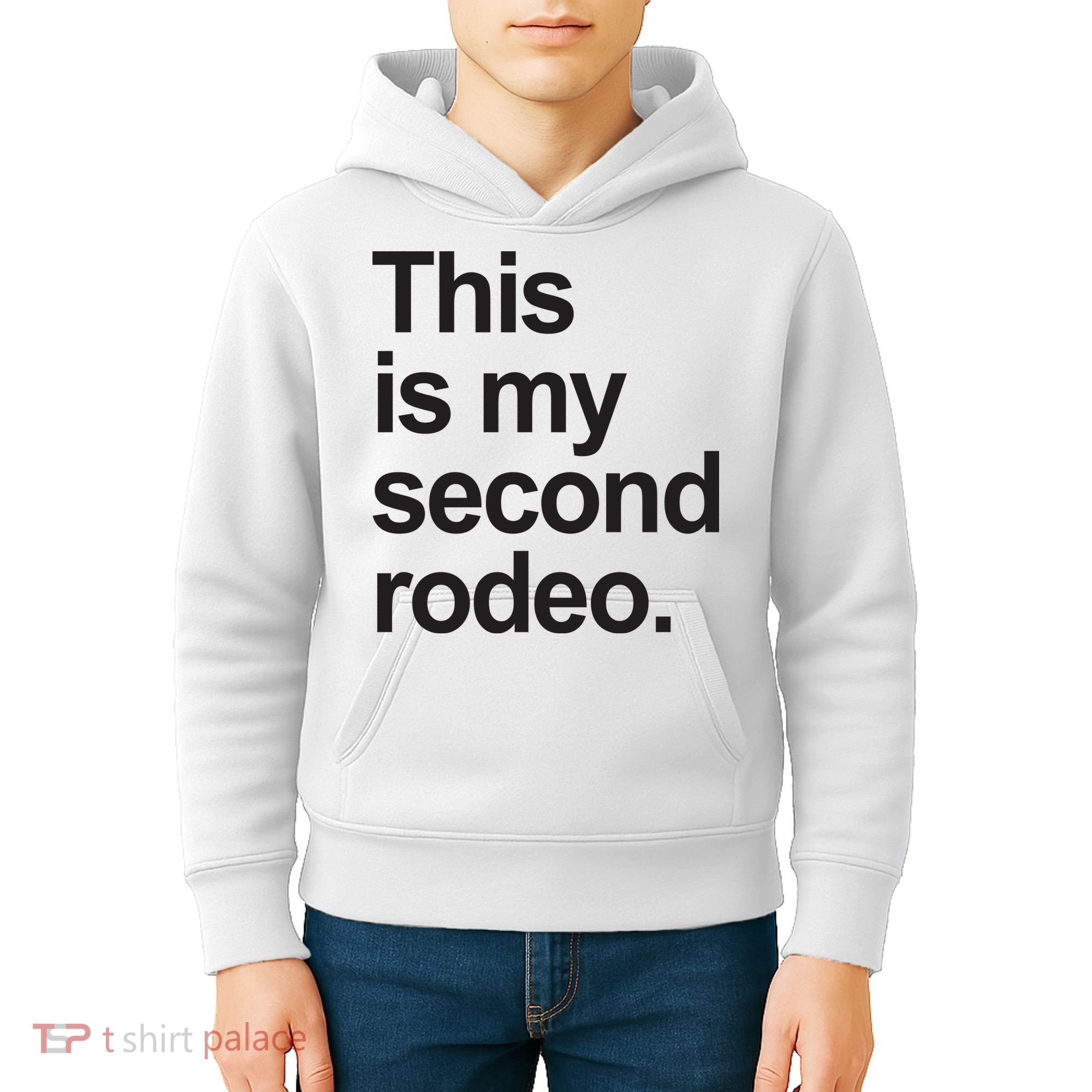 This Is My Second Rodeo Kids Hoodie