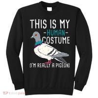 This Is My Human Costume Pigeon Racing Lover Bird Breeder Sweatshirt thumb 0