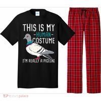 This Is My Human Costume Pigeon Racing Lover Bird Breeder Pajama Set thumb 0