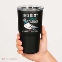 This Is My Human Costume Pigeon Racing Lover Bird Breeder Tumbler thumb 2