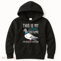 This Is My Human Costume Pigeon Racing Lover Bird Breeder Kids Hoodie thumb 0