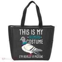 This Is My Human Costume Pigeon Racing Lover Bird Breeder Tote Bag thumb 0