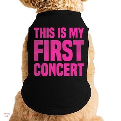 This Is My First Concert Music Event Doggie Tank