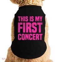 This Is My First Concert Music Event Doggie Tank thumb 0