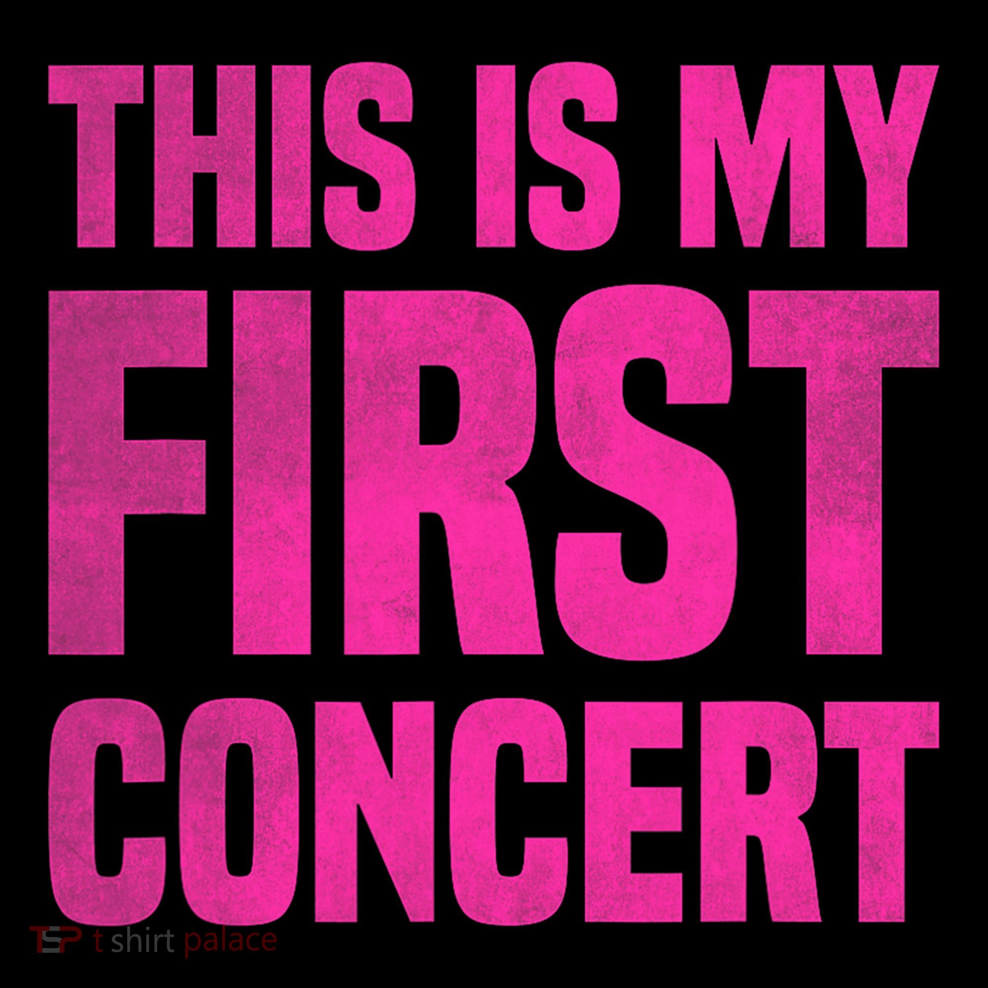 This Is My First Concert Music Event Ornament