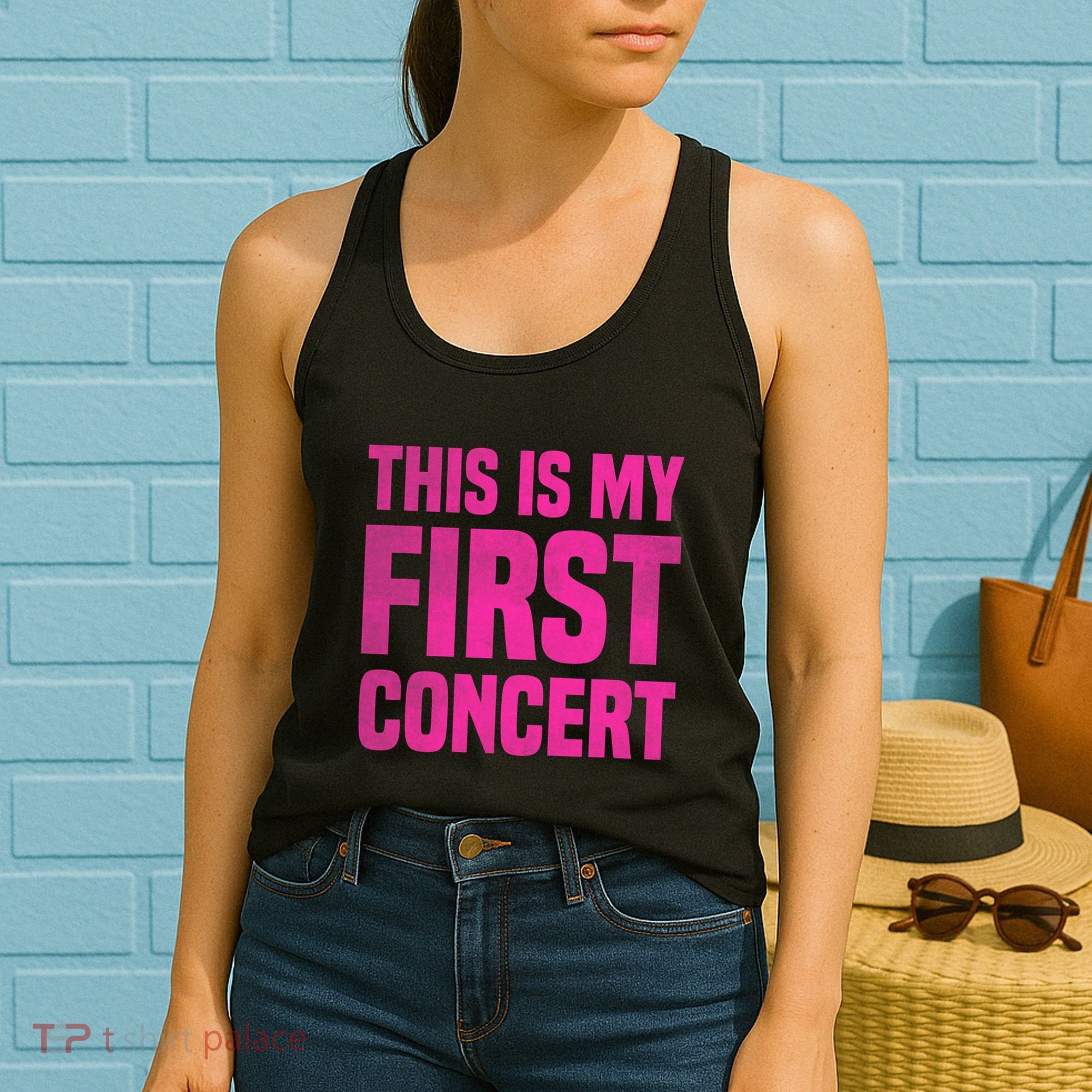 This Is My First Concert Music Event Women's Tank Top