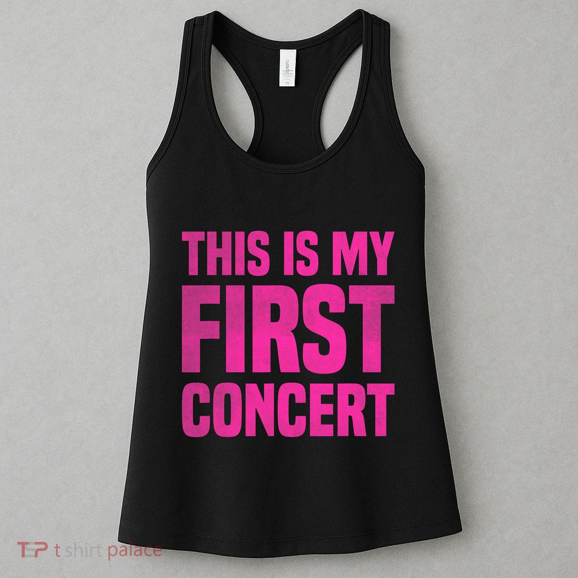 This Is My First Concert Music Event Women's Tank Top