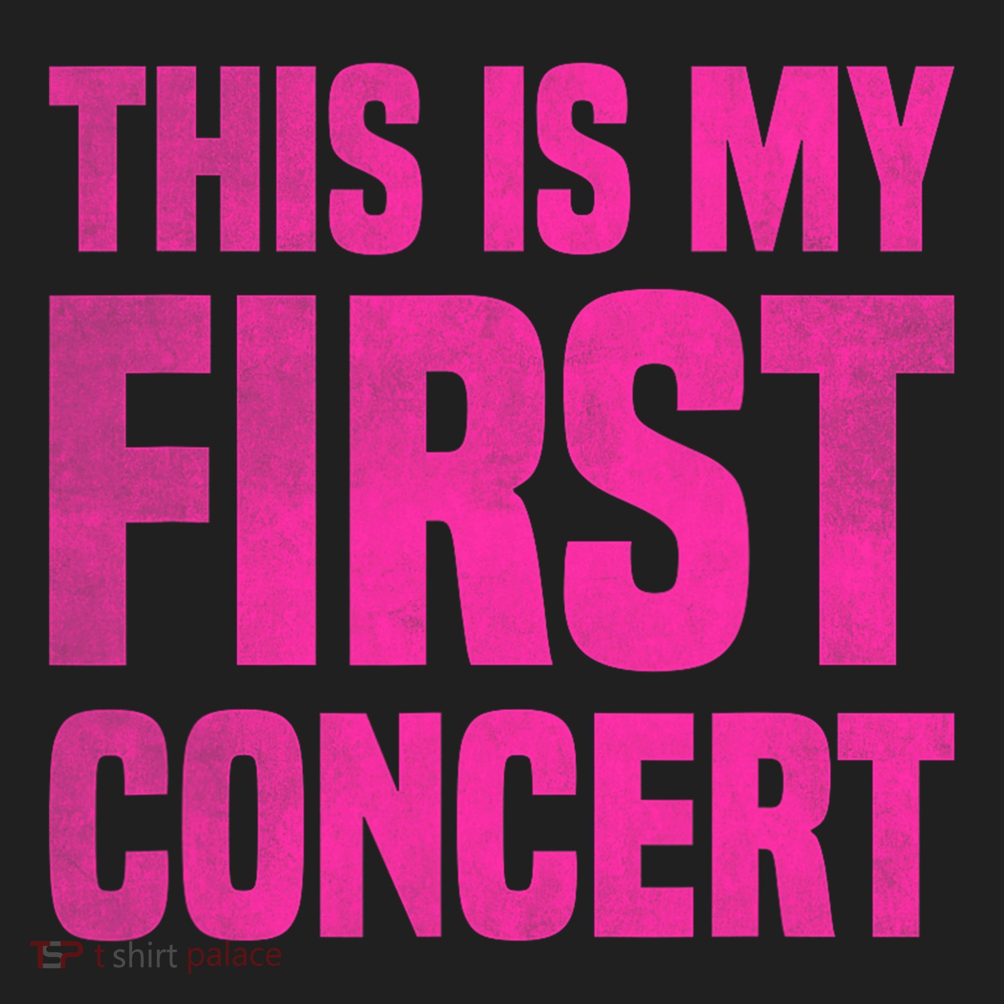 This Is My First Concert Music Event Hat