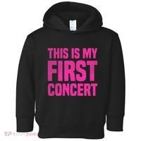 This Is My First Concert Music Event Toddler Hoodie thumb 0