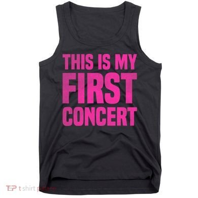 This Is My First Concert Music Event Tank Top