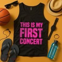 This Is My First Concert Music Event Tank Top thumb 4