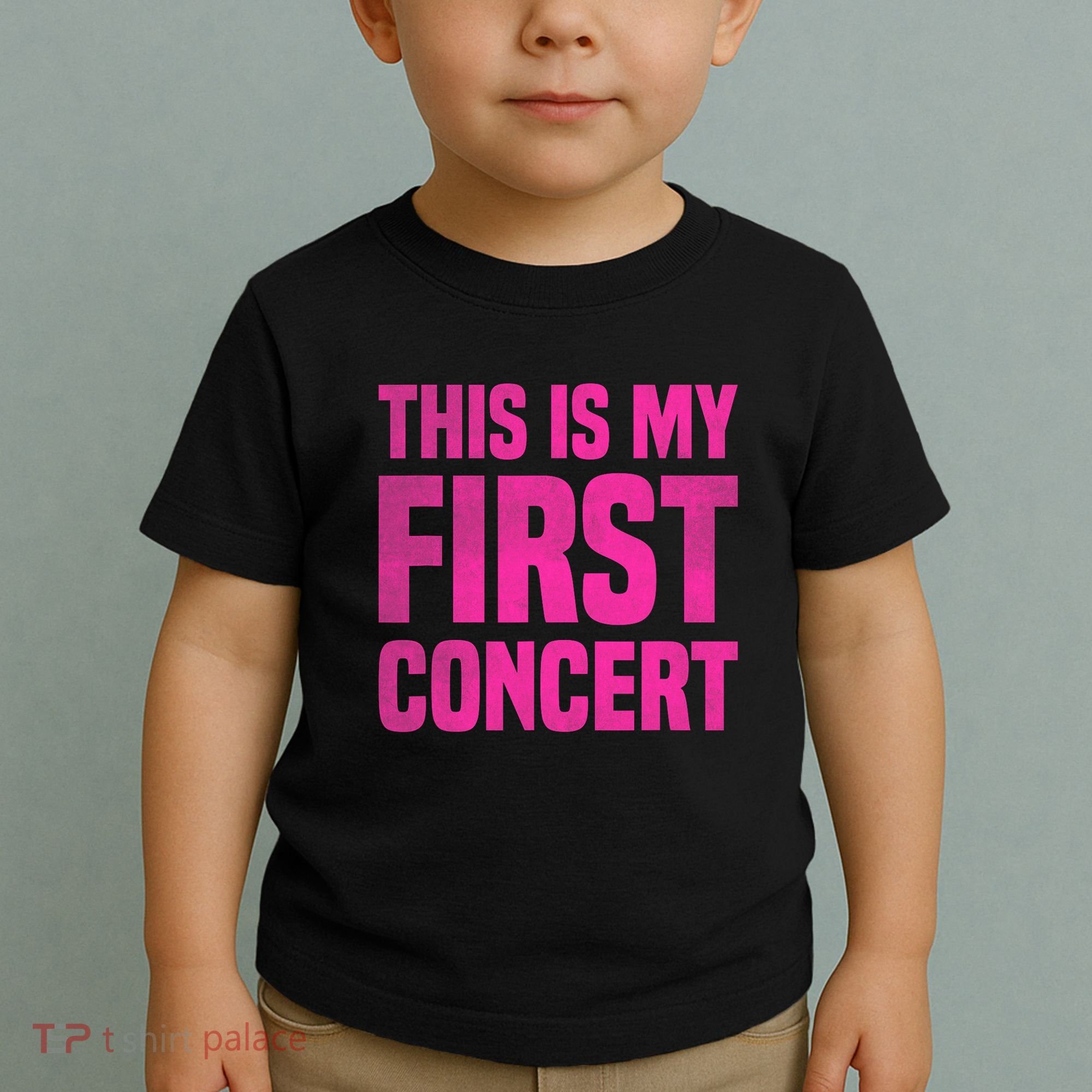 This Is My First Concert Music Event Toddler T-Shirt