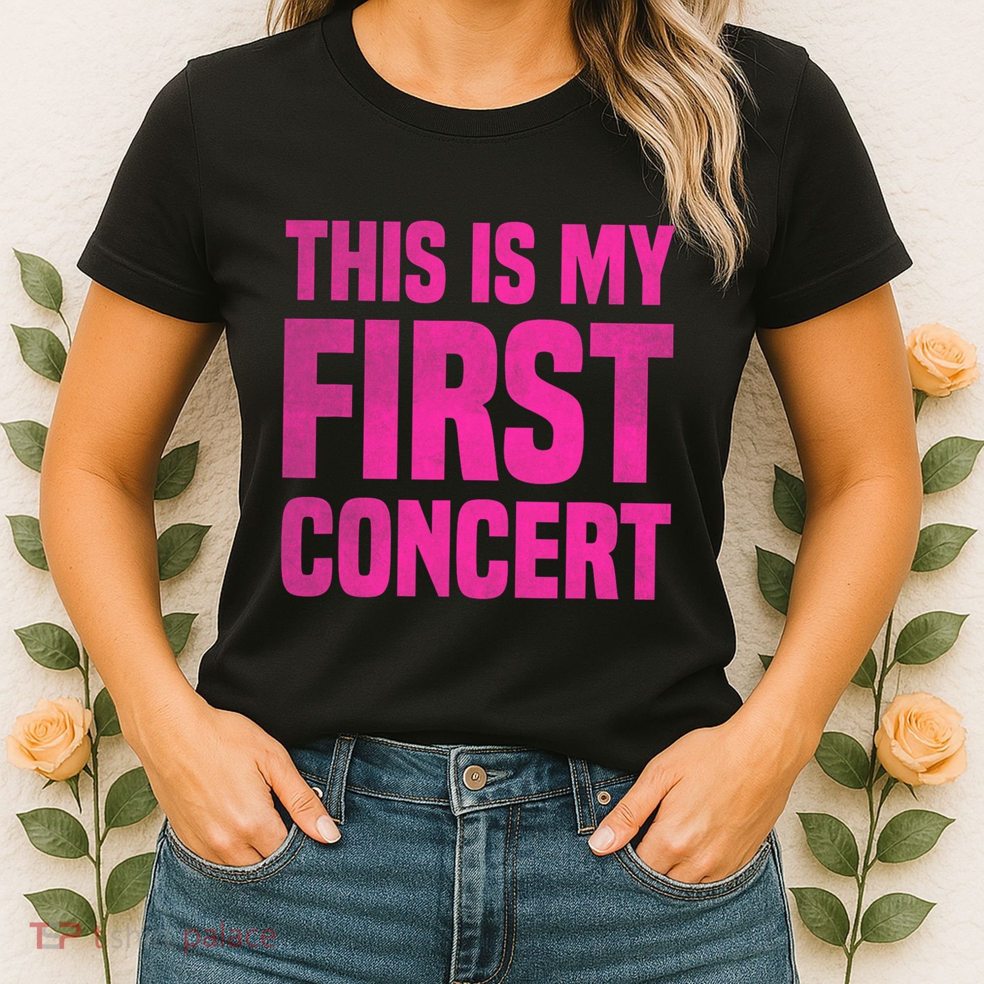 This Is My First Concert Music Event Women's T-Shirt