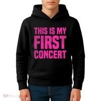 This Is My First Concert Music Event Kids Hoodie thumb 4
