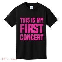 This Is My First Concert Music Event Kids T-Shirt thumb 0