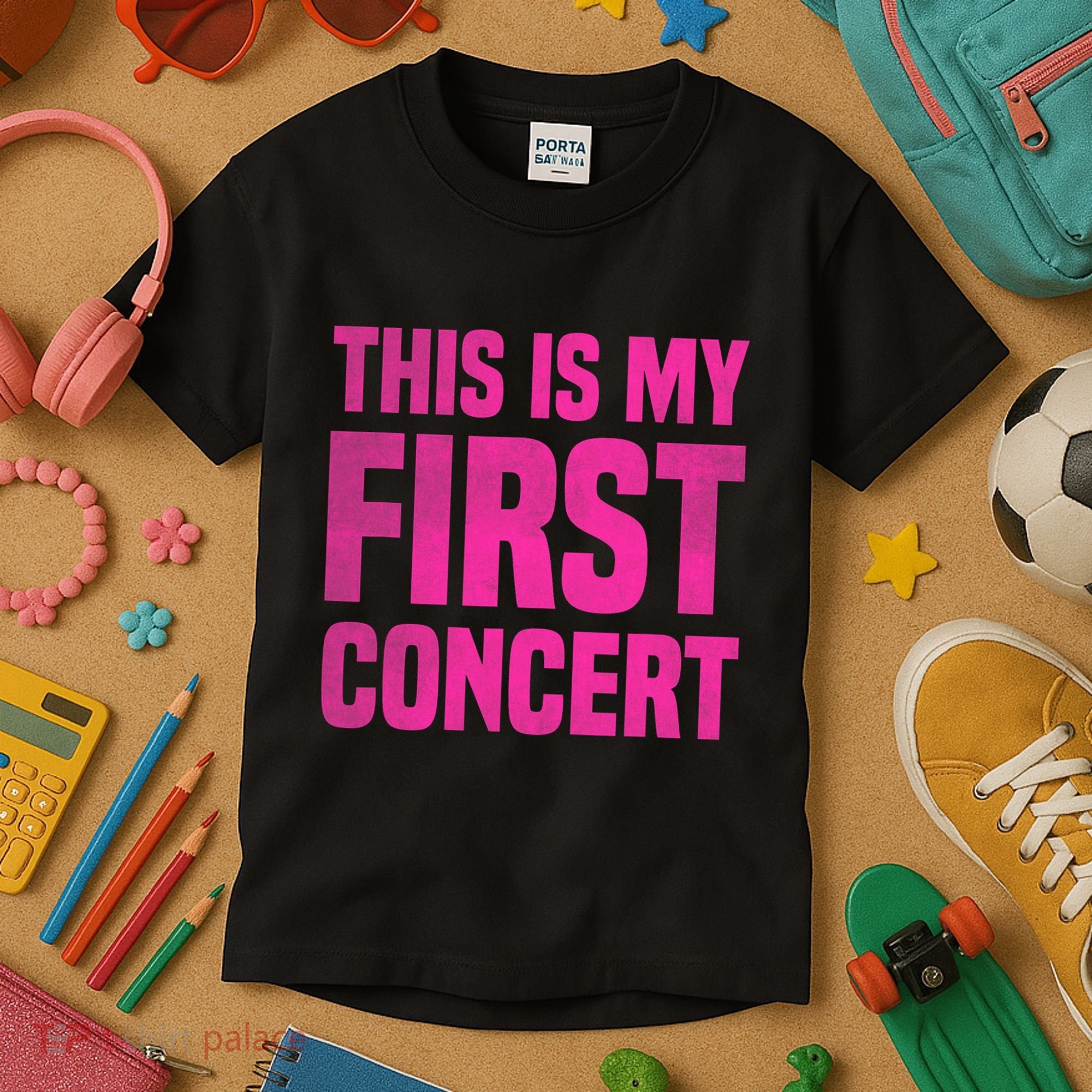 This Is My First Concert Music Event Kids T-Shirt