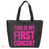 This Is My First Concert Music Event Tote Bag thumb 0
